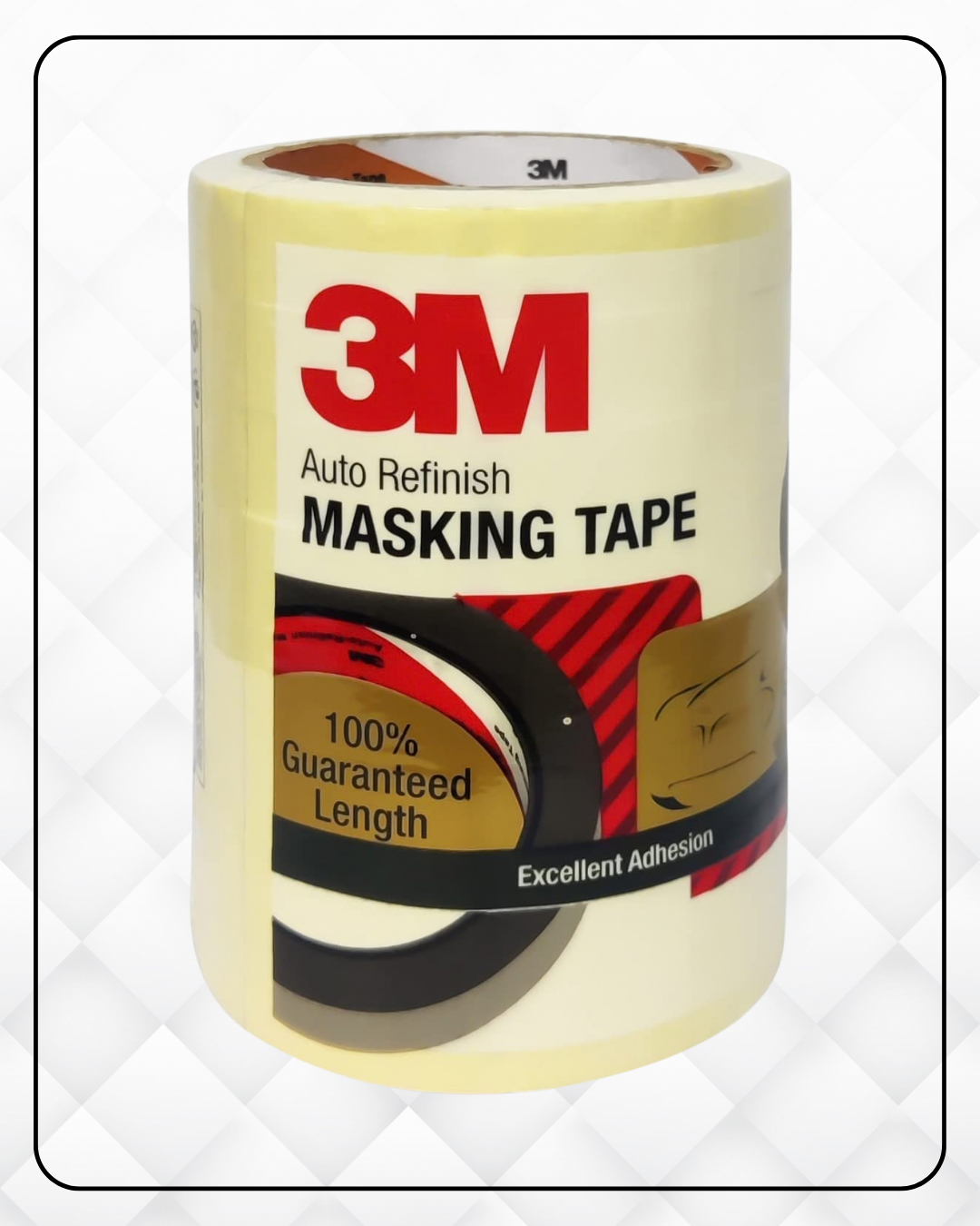 AUTO-REFINISH BONDO 4P WOOL MASKING TAPE