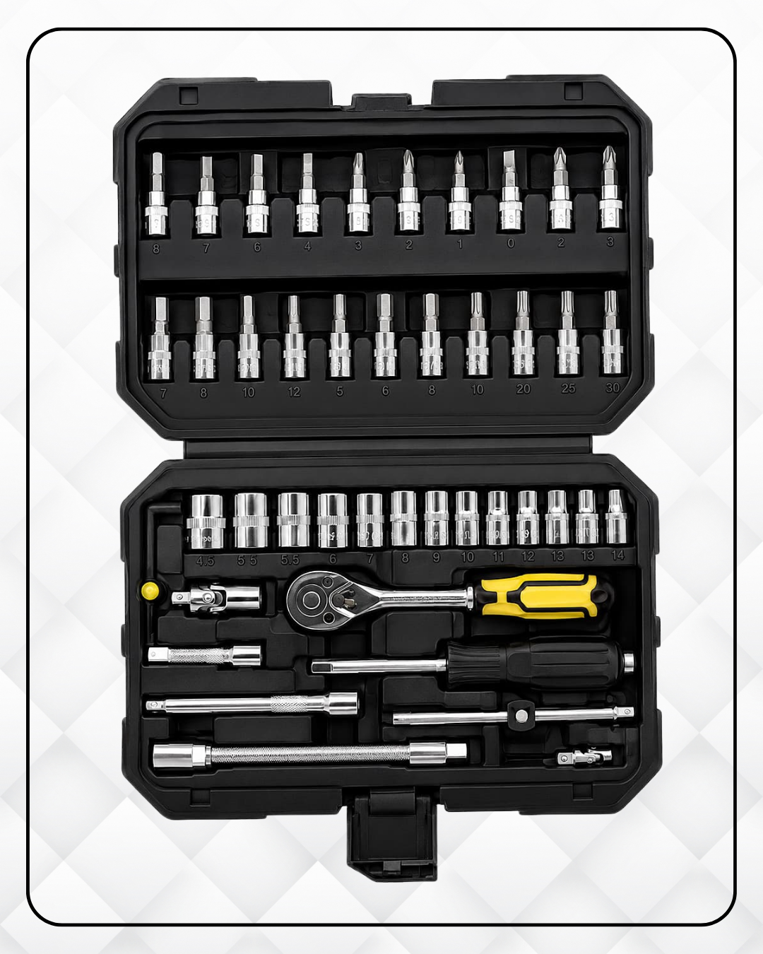 46PC 1/4” SOCKET SET