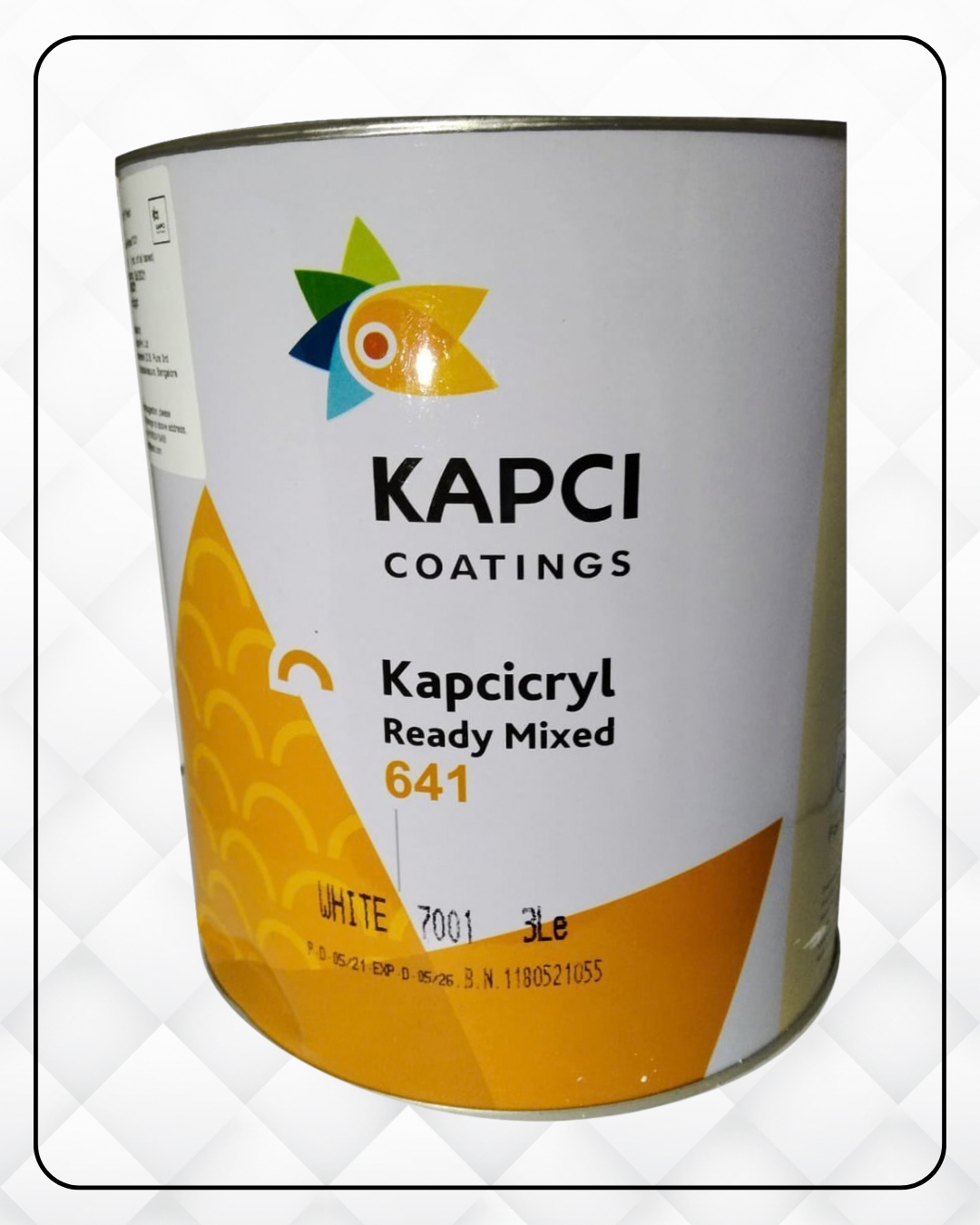 641 – Ready Mixed 2K Acrylic Topcoat