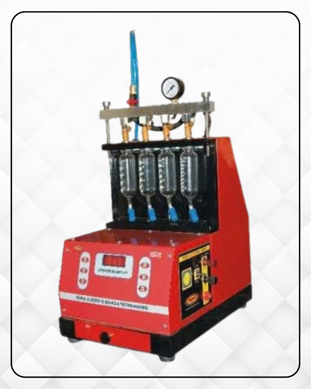 Injector cleaner machine