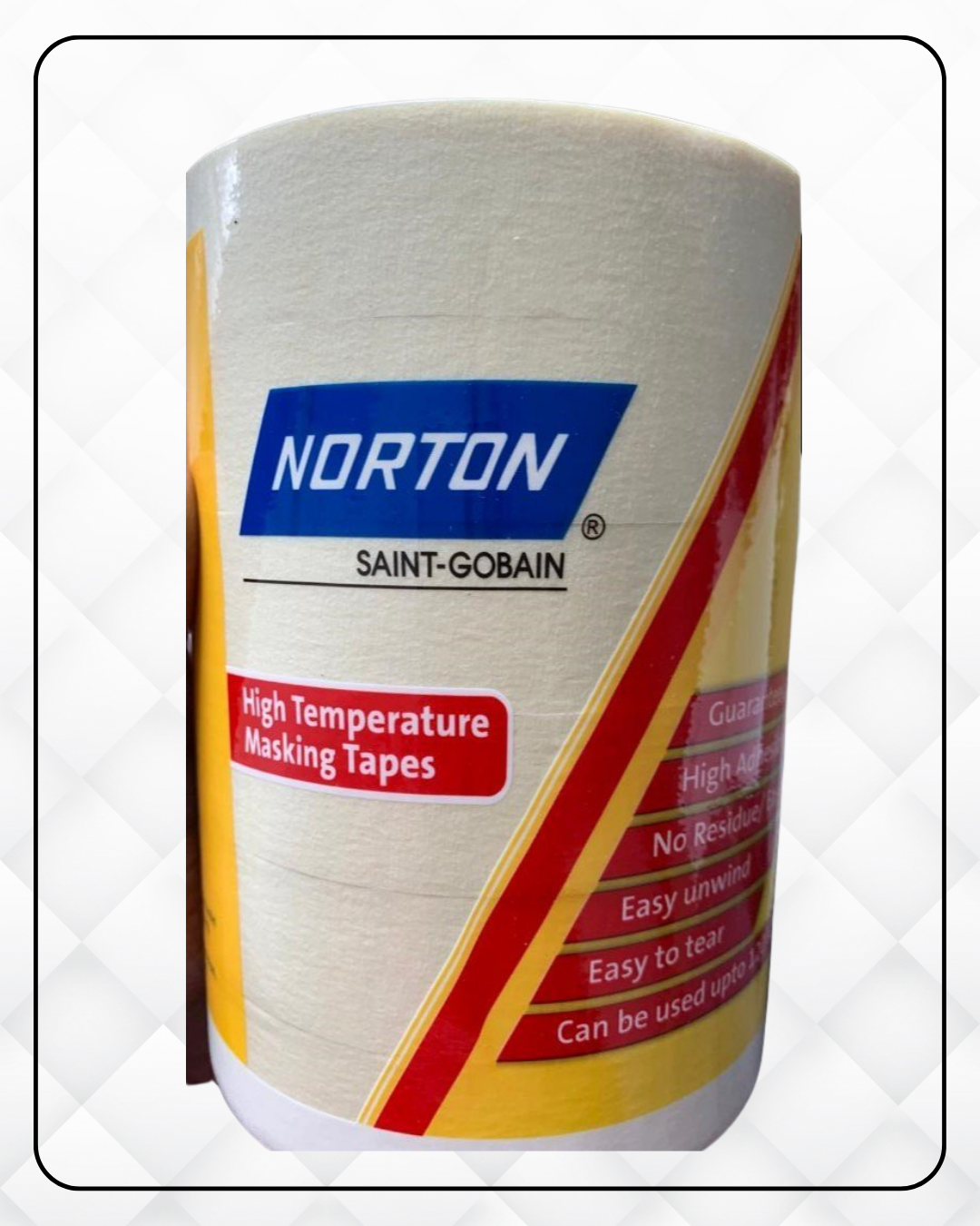 High temperature masking tape