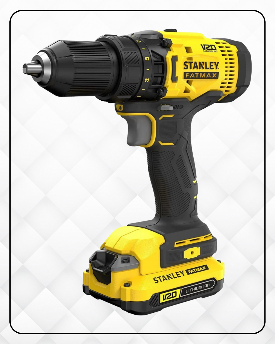 V MAX* STANLEY® FATMAX® V20 DRILL DRIVER